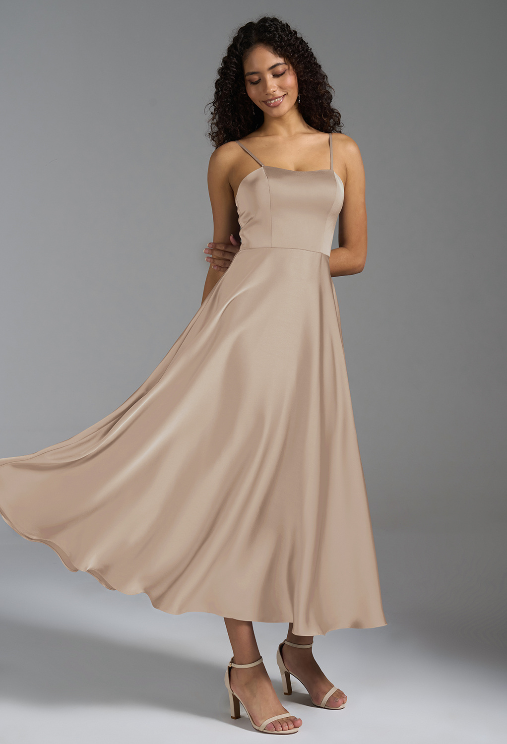 AW Lexi Taupe  Spring Wedding Guest Dresses